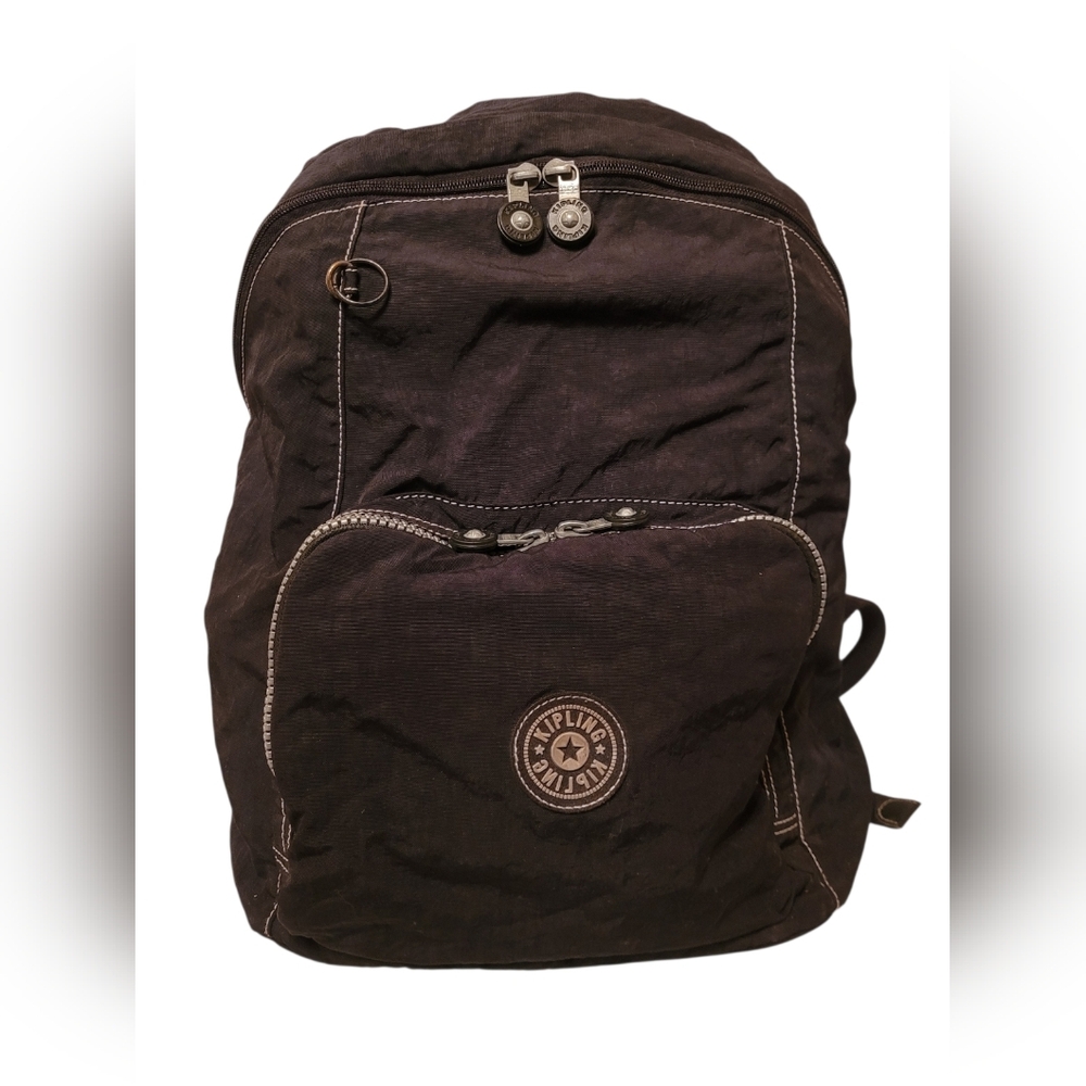 Vintage Kipling Ridge Backpack Y2K Black